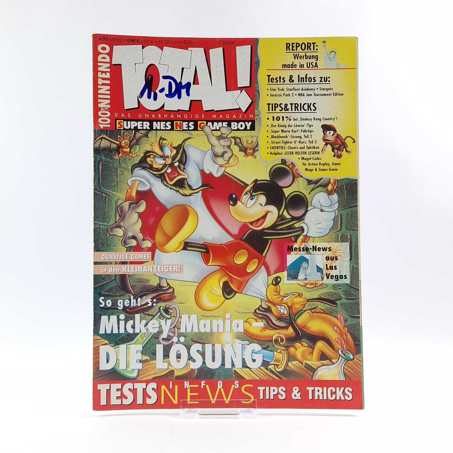 100% Nintendo TOTAL! Magazine: 3/95 March - Magazine 1995