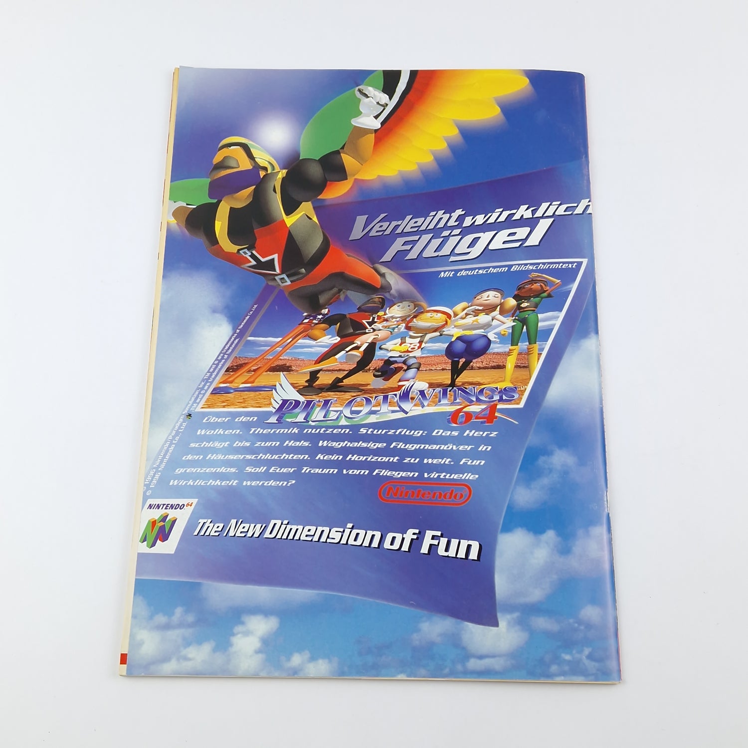 100% Nintendo TOTAL! Magazine: April 4/97 with poster - magazine 1997