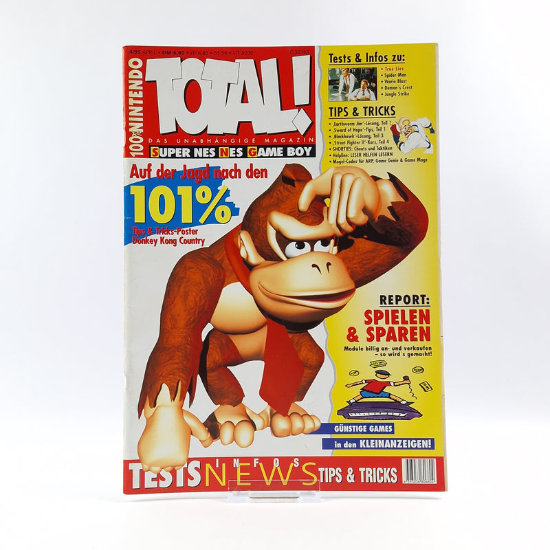 100% Nintendo TOTAL! Magazine: April 4/95 - Magazine 1995