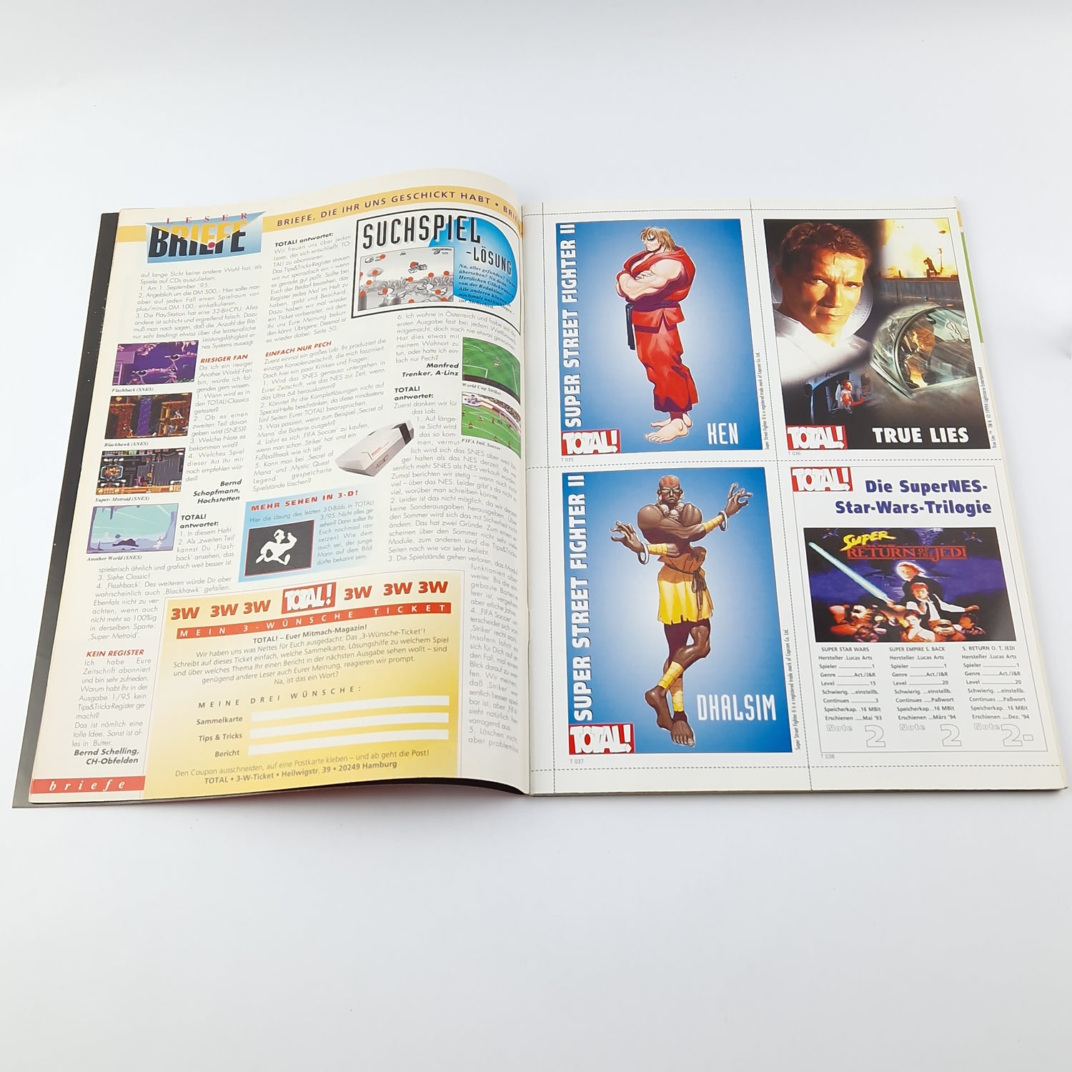 100% Nintendo TOTAL! Magazine: April 4/95 - Magazine 1995