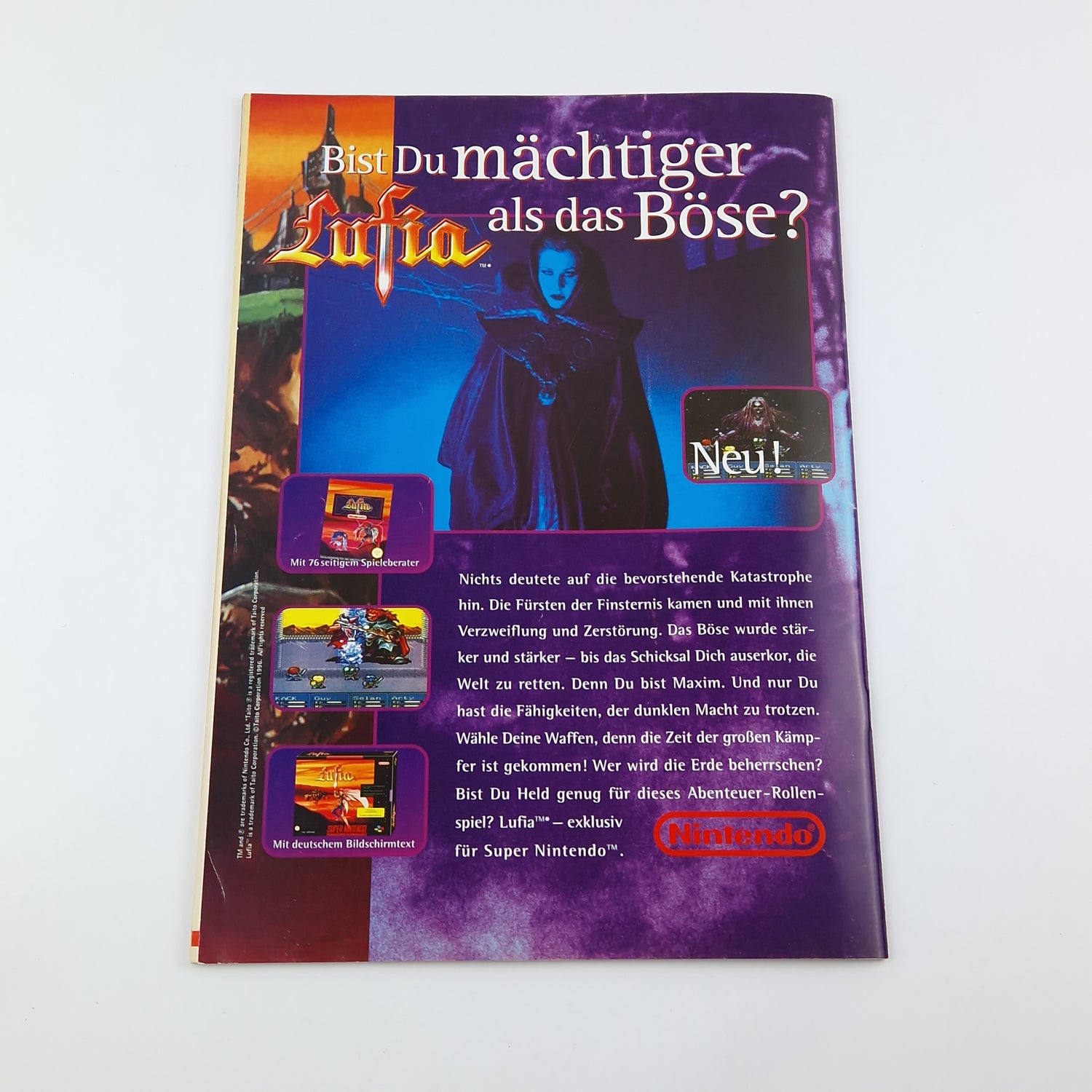 100% Nintendo TOTAL! Magazine: March 3/97 with poster - magazine 1997