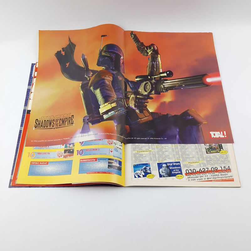 100% Nintendo TOTAL! Magazin : 5/97 Mai mit Poster - Zeitschrift 1997