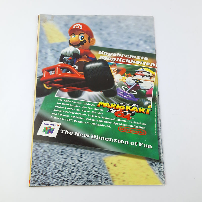 100% Nintendo TOTAL! Magazine: June 6/97 with giant poster - magazine 1997