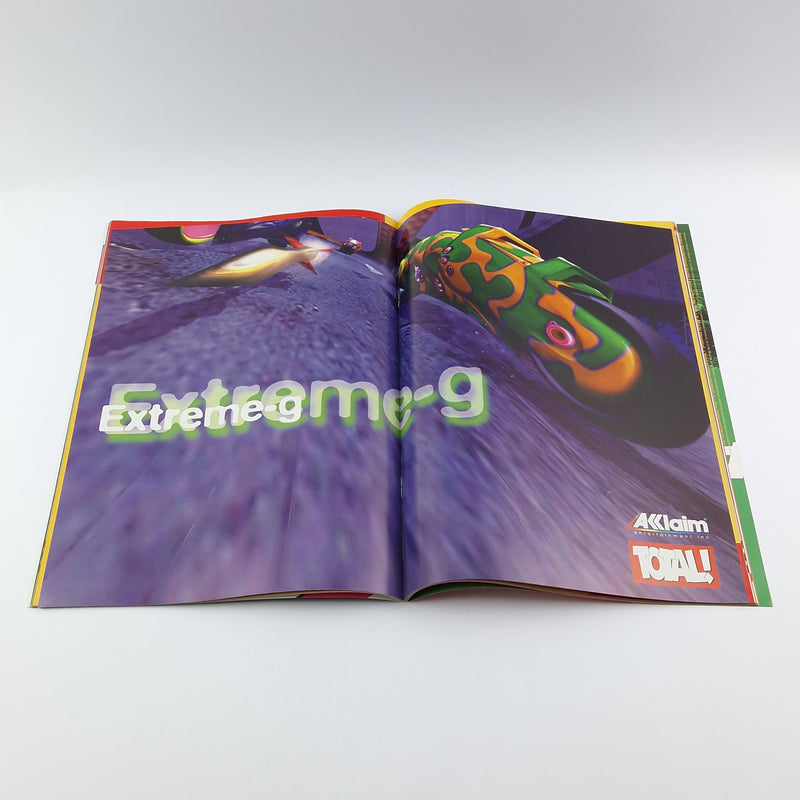 100% Nintendo TOTAL! Magazine: July 7/97 with giant poster - magazine 1997