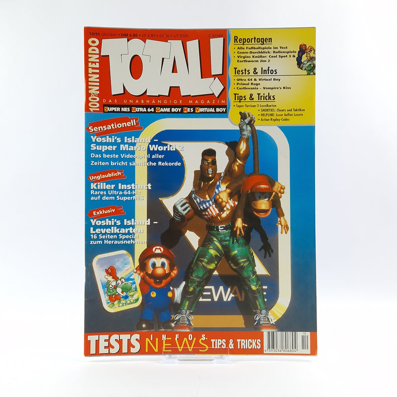 100% Nintendo TOTAL! Magazin : Oktober 1995 - total Zeitschrift