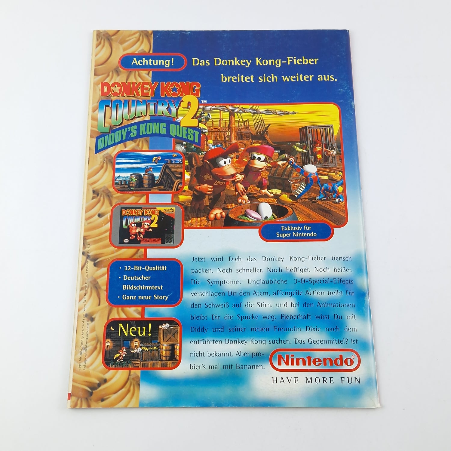 100% Nintendo TOTAL! Magazine: Mortal Kombat January 1996 - total magazine
