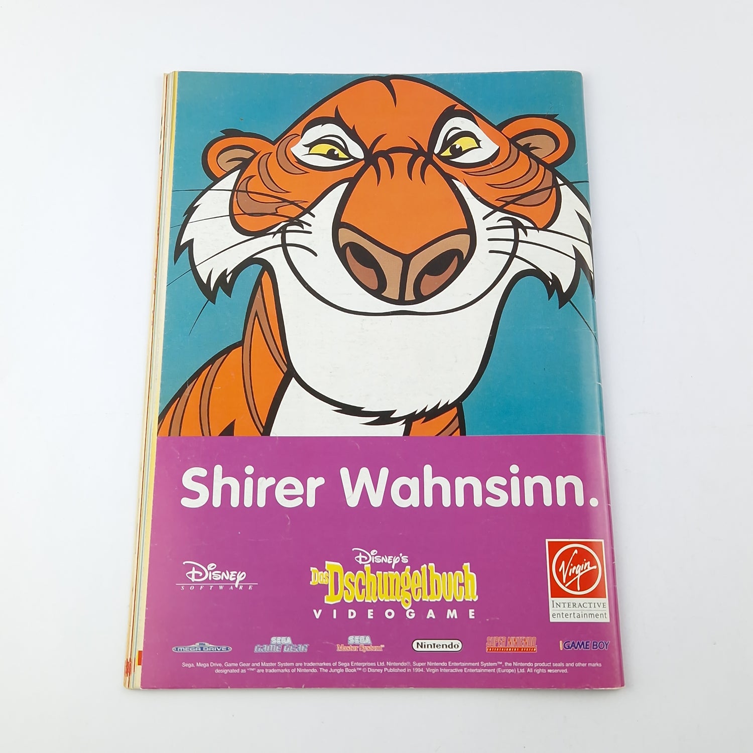 100% Nintendo TOTAL! Magazine: Jungle Book September 1994 - total magazine