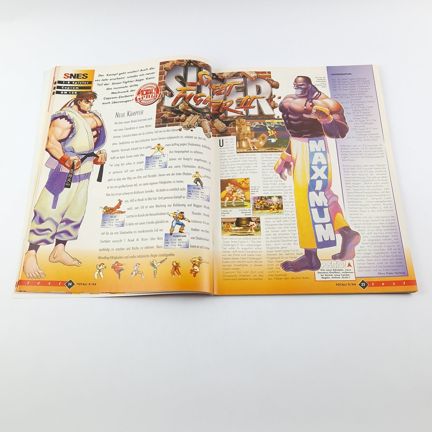 100% Nintendo TOTAL! Magazin : Dschungelbuch September 1994 - total Zeitschrift