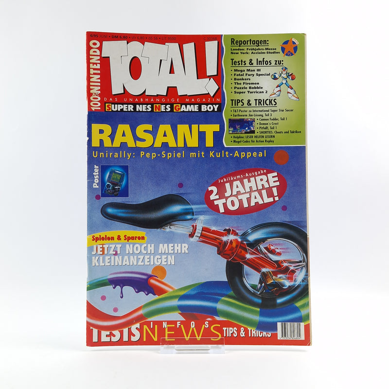 100% Nintendo TOTAL! Magazine: 2 years total June 1995 - total magazine