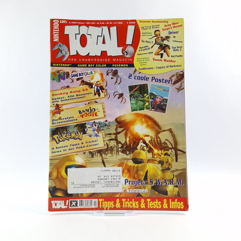 100% Nintendo TOTAL! Magazin : Project SWARM Februar 2000 - total Zeitschrift
