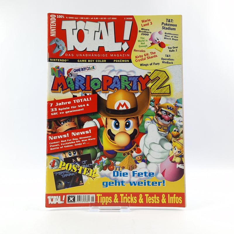 100% Nintendo TOTAL! Magazine: Mario Party June 2, 2000 - total magazine