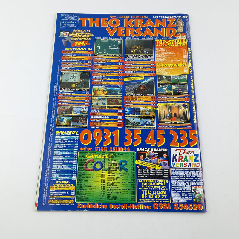 100% Nintendo TOTAL! Magazin : Mario Bros Deluxe Juni 1999 - total Zeitschrift