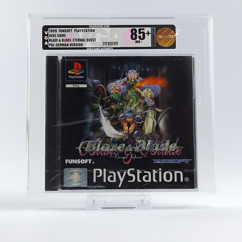 Sony Playstation 1: Blaze &amp; Blade Eternal Quest OVP NEW SEALED PAL PS1 VGA 85+