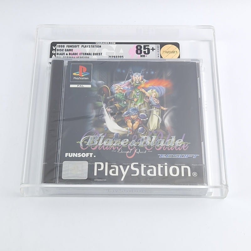 Sony Playstation 1: Blaze &amp; Blade Eternal Quest OVP NEW SEALED PAL PS1 VGA 85+