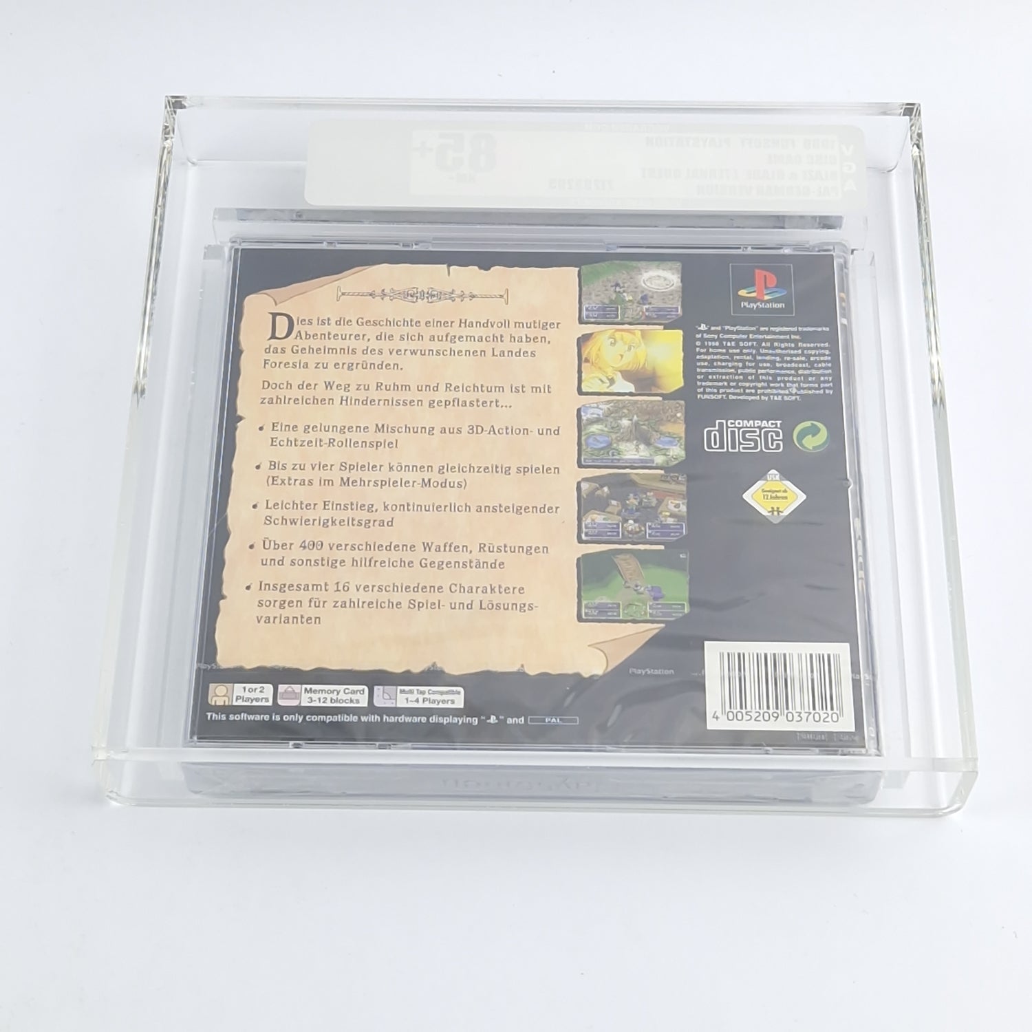 Sony Playstation 1 : Blaze & Blade Eternal Quest  OVP NEU SEALED PAL PS1 VGA 85+