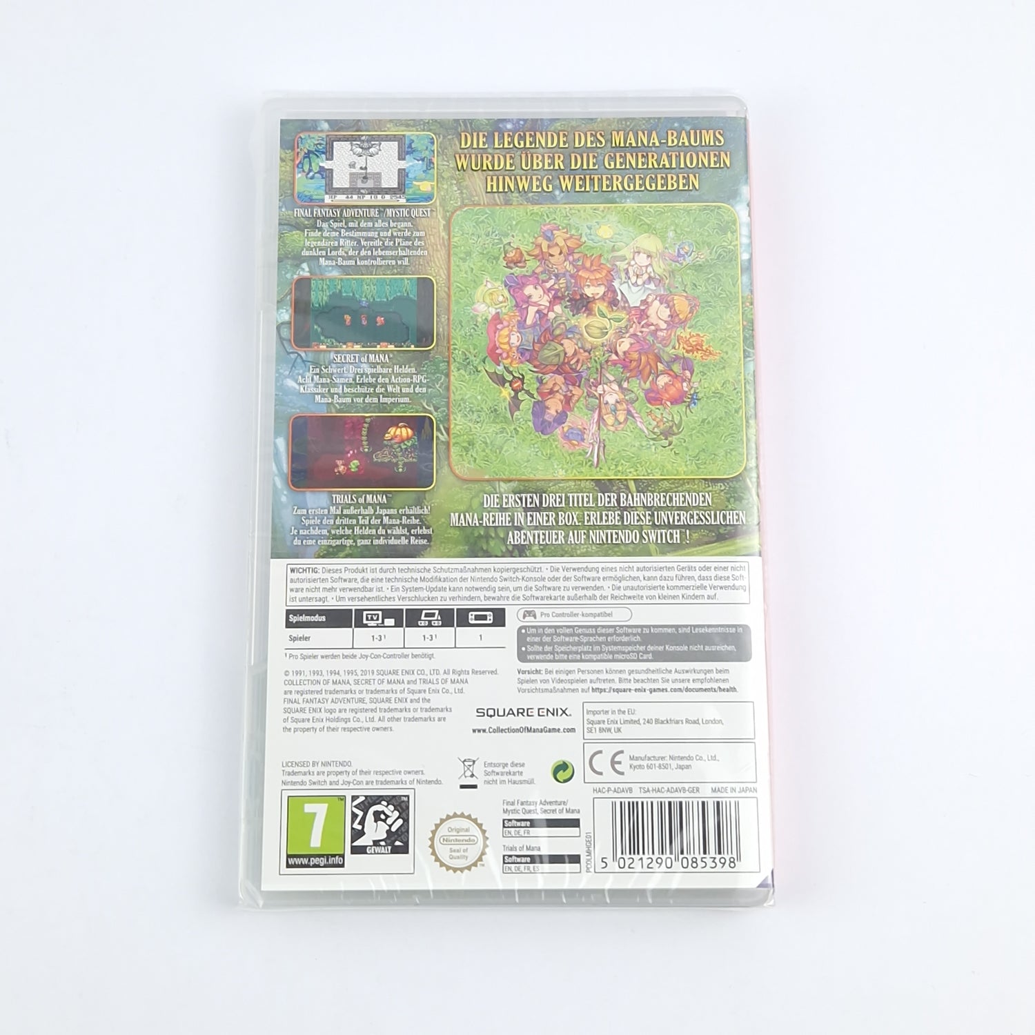 Nintendo Switch Spiel : Collection of Mana - OVP NEU SEALED