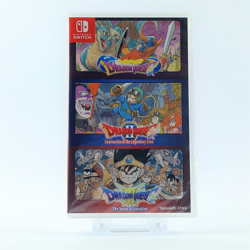 Nintendo Switch game: Dragon Quest I, II and III - OVP NEW SEALED Collection
