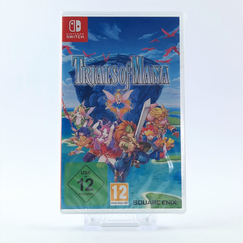 Nintendo Switch Game: Trials of Mana - OVP PAL Game