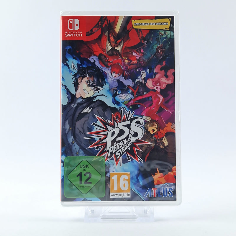 Nintendo Switch Game: P5S Persona 5 Strikers - OVP NEW NEW SEALED PAL