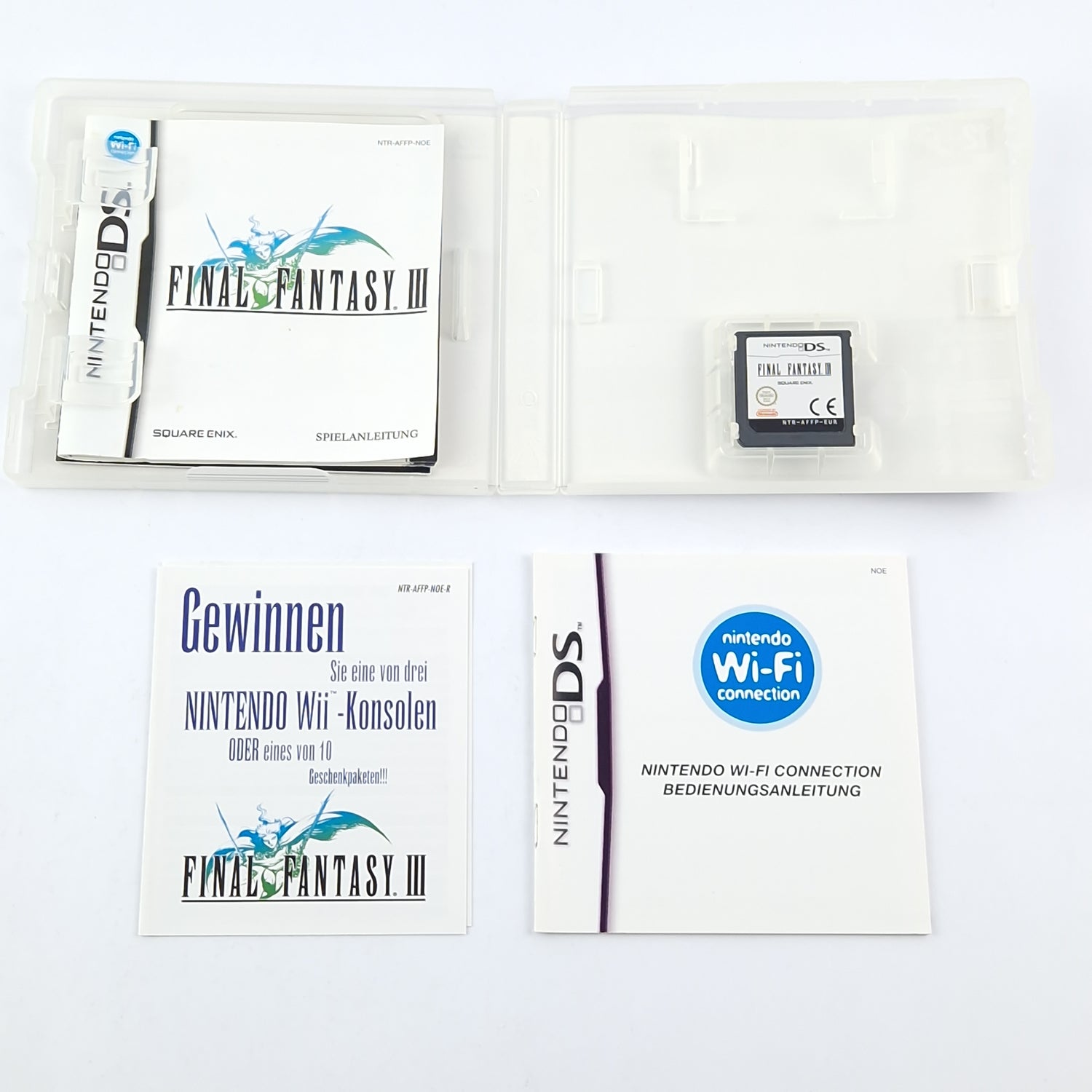 Nintendo DS Spiel : Final Fantasy III 3 - OVP Anleitung Modul Square Enix