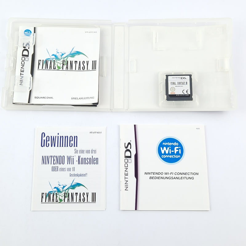 Nintendo DS Spiel : Final Fantasy III 3 - OVP Anleitung Modul Square Enix