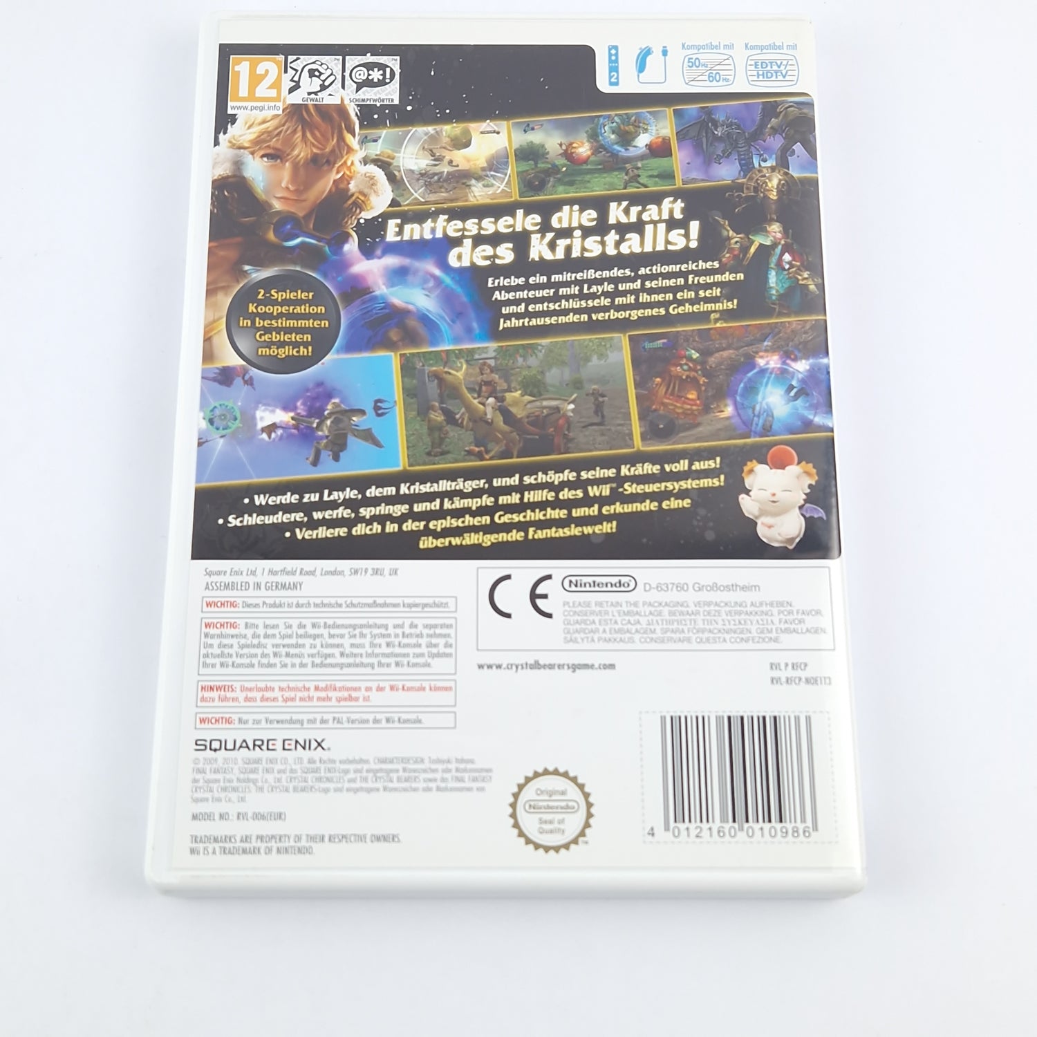 Nintendo Wii Spiel : Final Fantasy Crystal Chronicles The Crystal Bearers - OVP