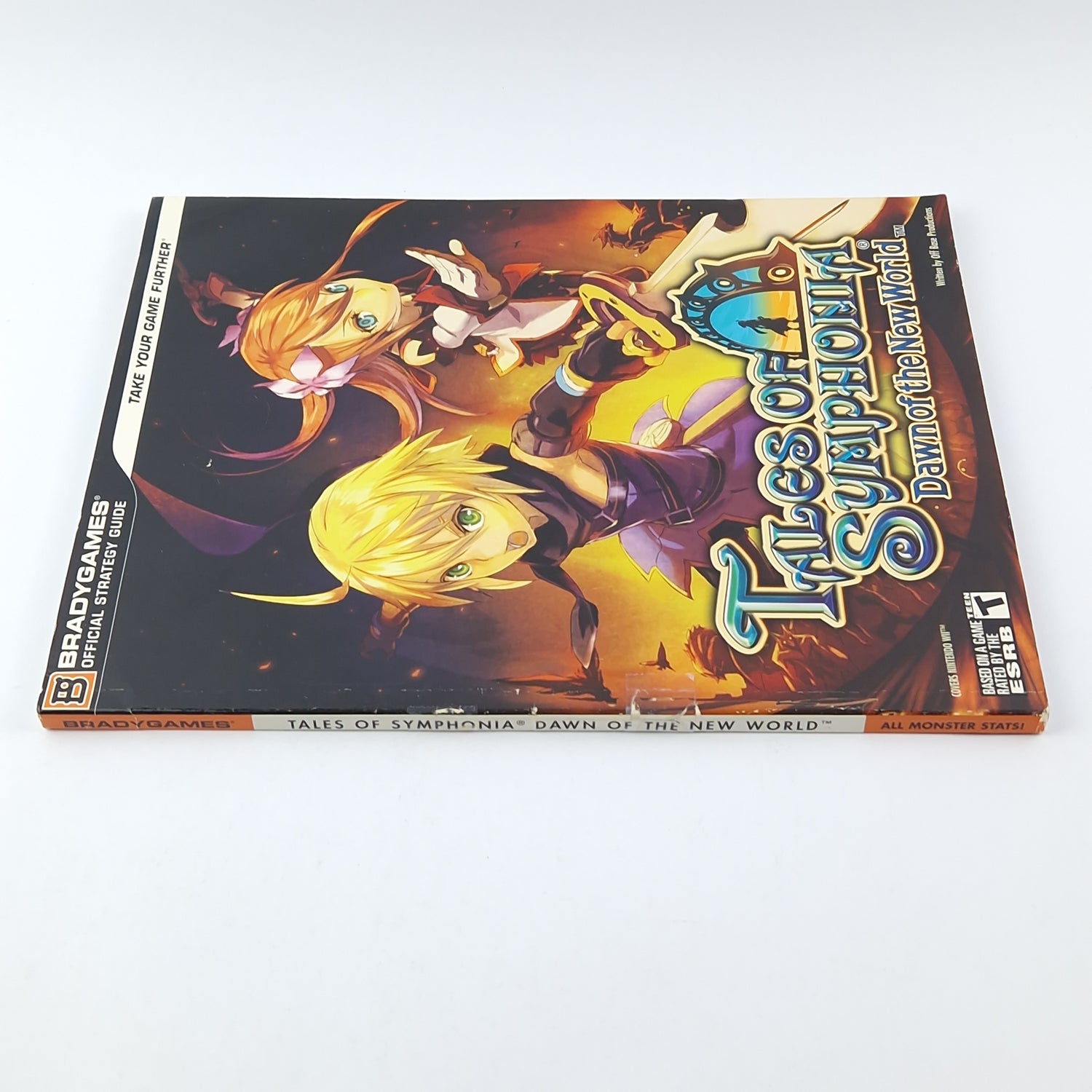 Nintendo Wii Spiel : Tales of Symphonia Dawn of the World + Bradygames Guide OVP