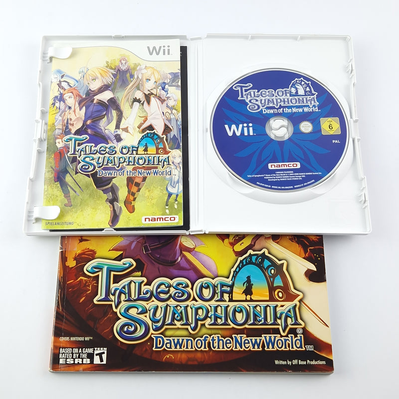 Nintendo Wii game: Tales of Symphonia Dawn of the World + Bradygames Guide OVP