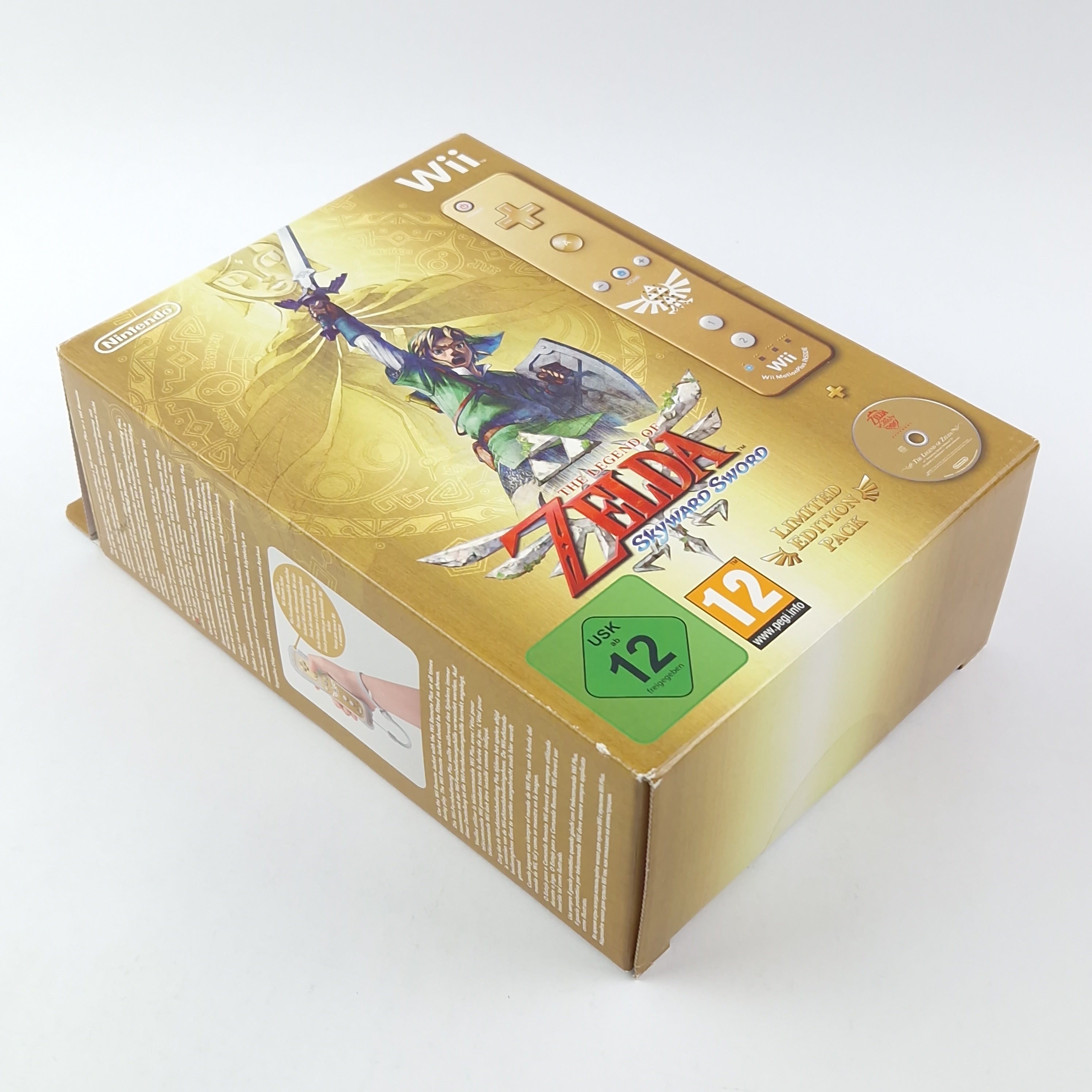 Nintendo Wii Spiel : Zelda Skyward Sword Limited Edition Pack OVP + Prima Guide