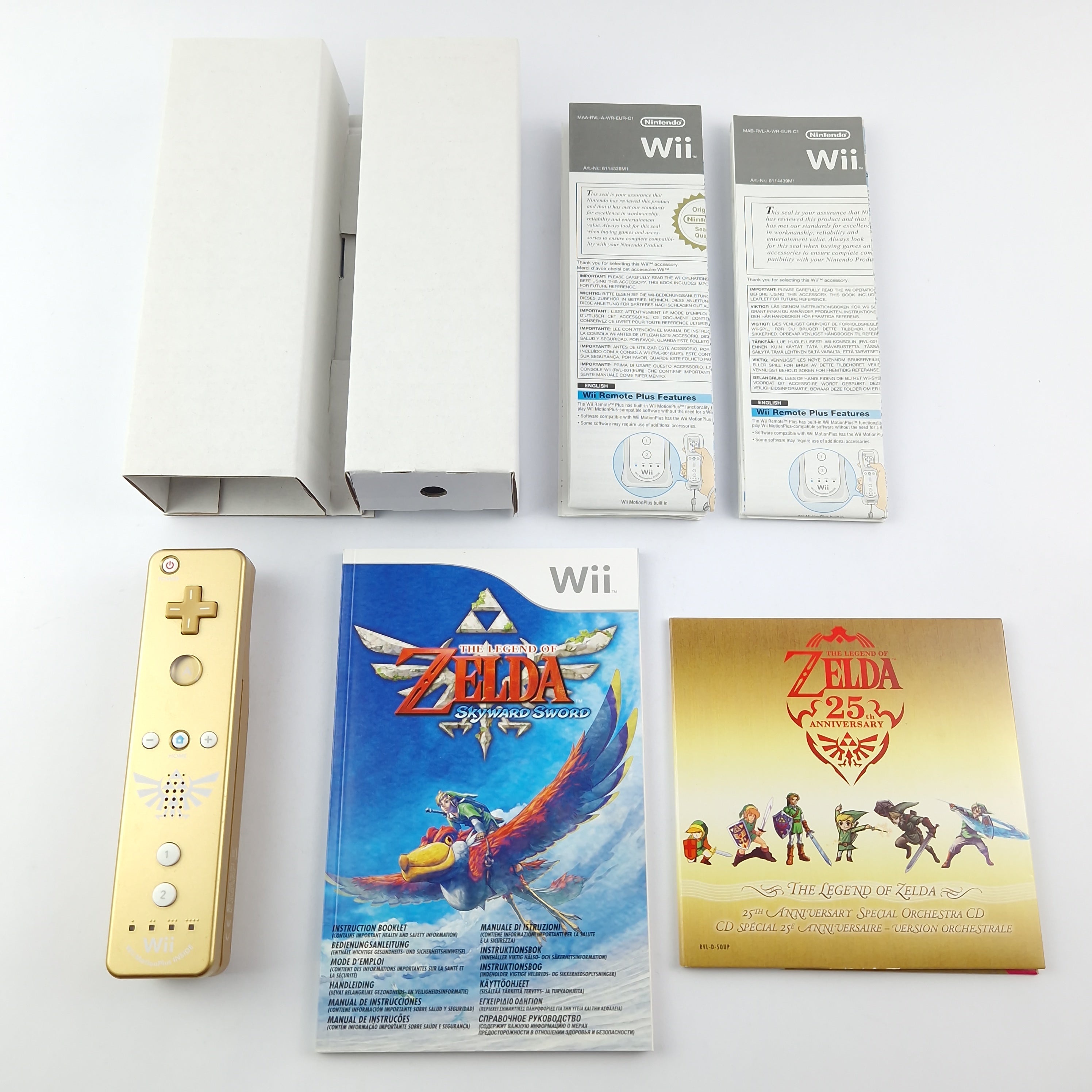 Nintendo Wii Spiel : Zelda Skyward Sword Limited Edition Pack OVP + Prima Guide