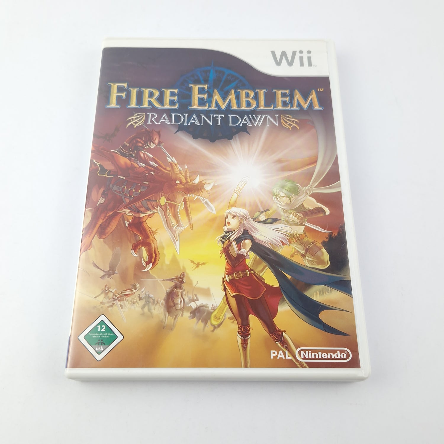 Nintendo Wii Spiel : Fire Emblem Radiant Dawn + Prima Game Guide - OVP PAL