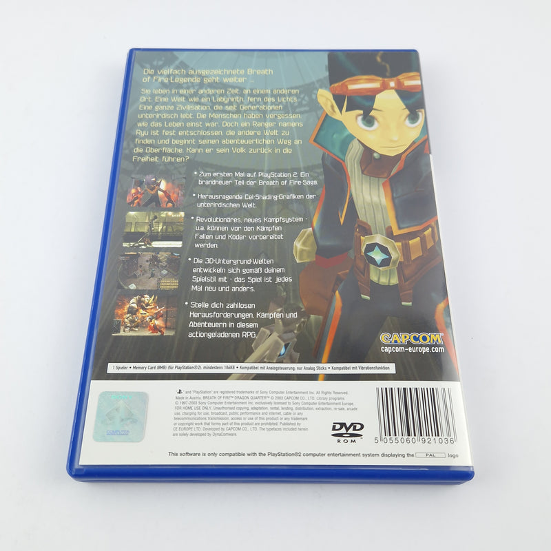Playstation 2 Spiel : Breath of Fire Dragon Quarter + Lösungsbuch sealed - PS2
