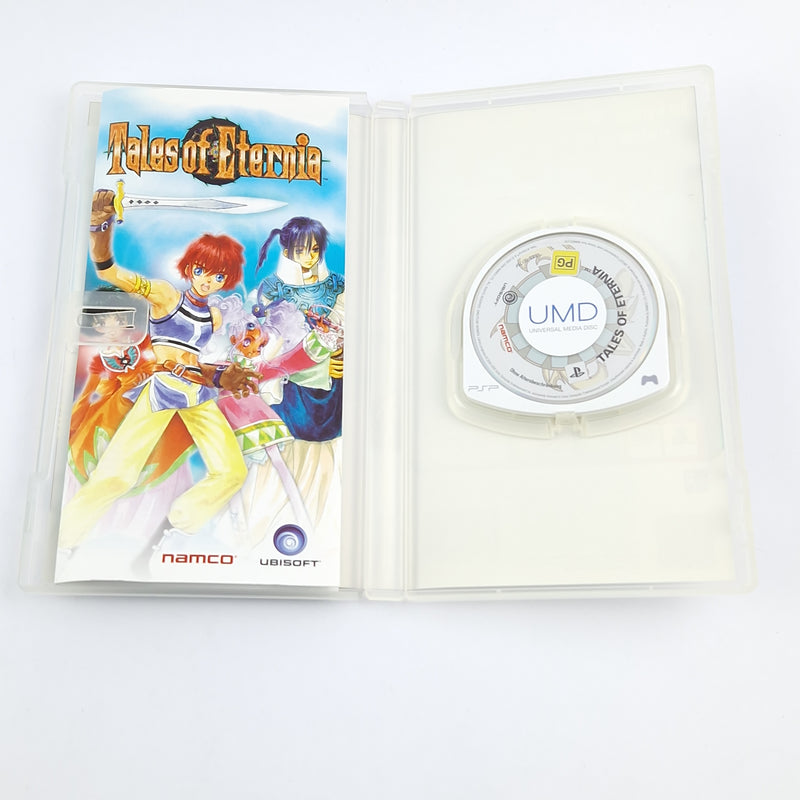 Playstation Portable Spiel : Tales of Eternia - OVP Anleitung CD / Sony PSP PAL