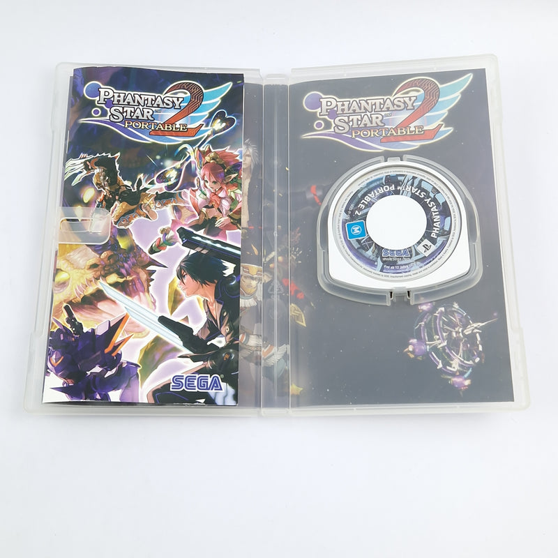 Playstation Portable Game: Phantasy Star 2 - OVP Instructions CD / Sony PSP PAL