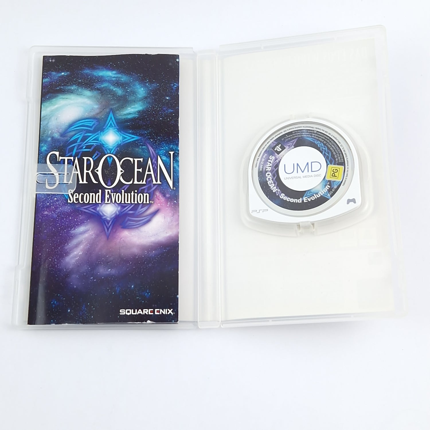 Playstation Portable Spiel : Star Ocean Second Evolution - OVP Anleitung  / PSP