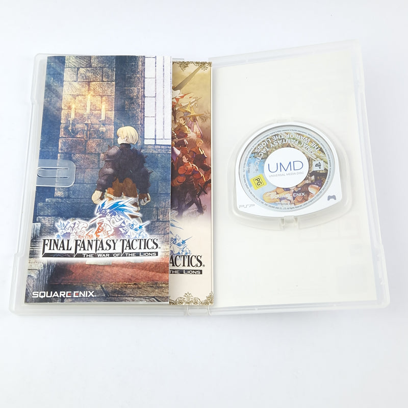 Playstation Portable Spiel : Final Fantasy Tactics The War of the Lions + Guide