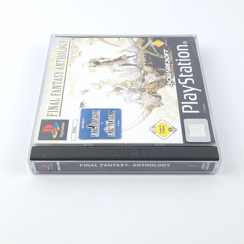 Playstation Spiel : Final Fantasy Anthology + Guide - OVP PAL / SONY PS1 PsOne