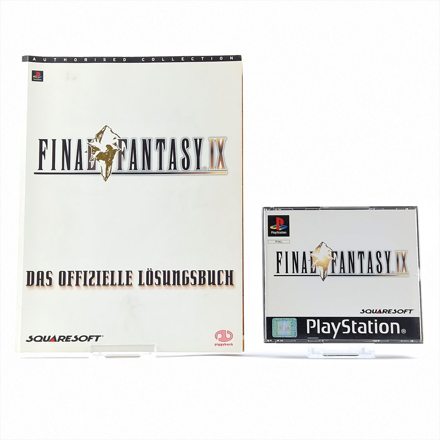 Playstation 1 Spiel : Final Fantasy IX + Lösungsbuch - OVP PAL SONY PS1 PsOne