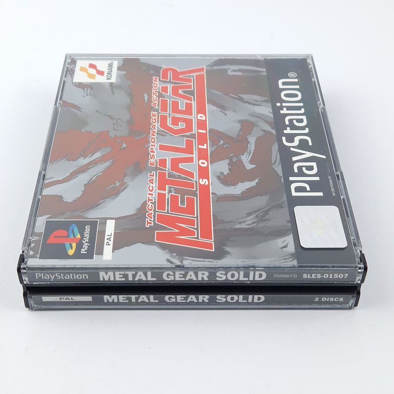 Playstation 1 Spiel : Metal Gear Solid + Lösungsbuch - OVP PAL / SONY PS1 PsOne