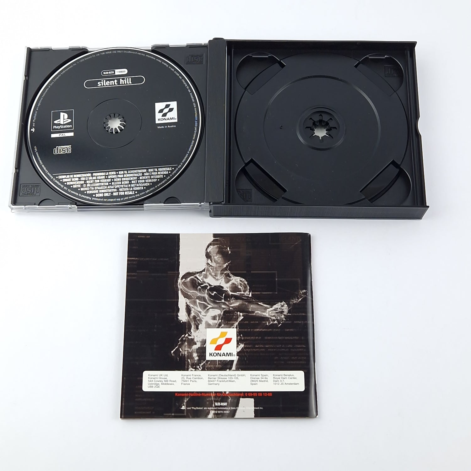 Playstation 1 Spiel : Metal Gear Solid + Lösungsbuch - OVP PAL / SONY PS1 PsOne