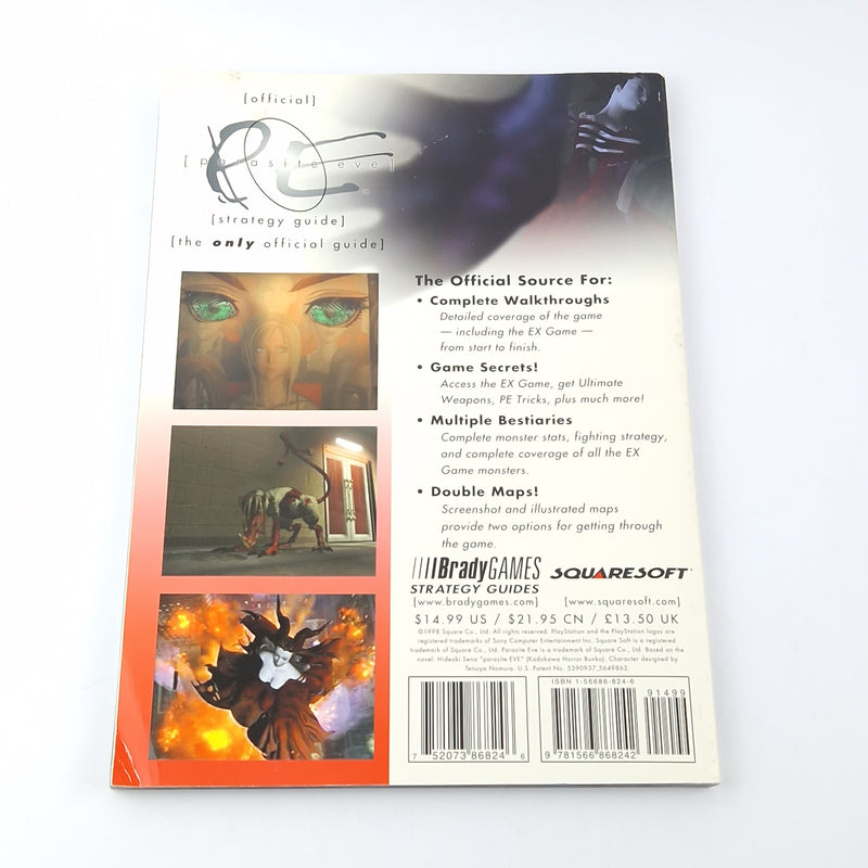 Playstation 1 Spiel : Parasite Eve + Strategy Guide - OVP USA / SONY PS1 PsOne