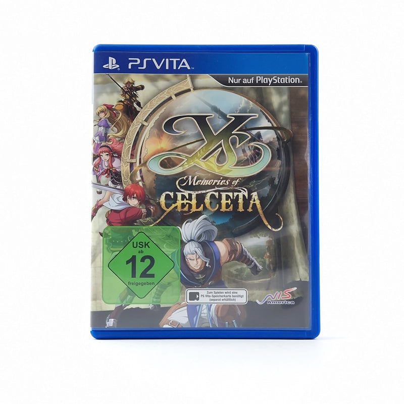 PSVITA Spiel : Ys Memories of Celceta - OVP PAL / SONY Playstation VITA