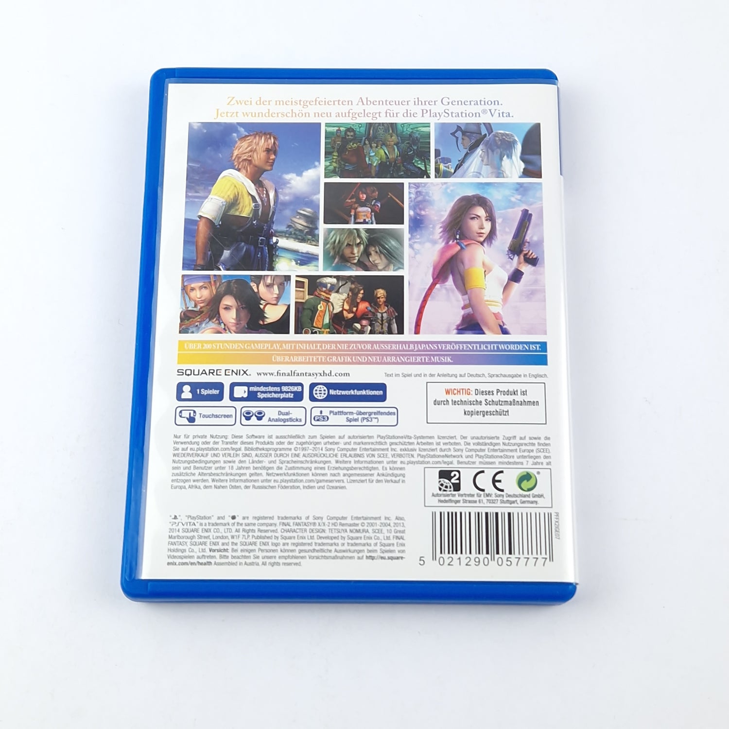 PSVITA Spiel : Final Fantasy X | X-2 HD Remaster - OVP / SONY Playstation VITA