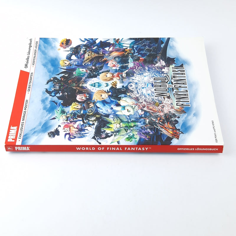 PSVITA Game: World of Final Fantasy + Guide - OVP PAL - SONY Playstation VITA