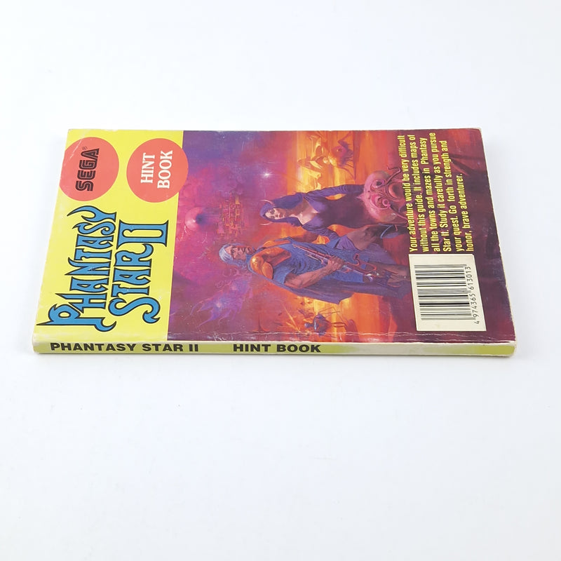 Sega Mega Drive Phantasy Star II Hint Book - Guide - Solution book