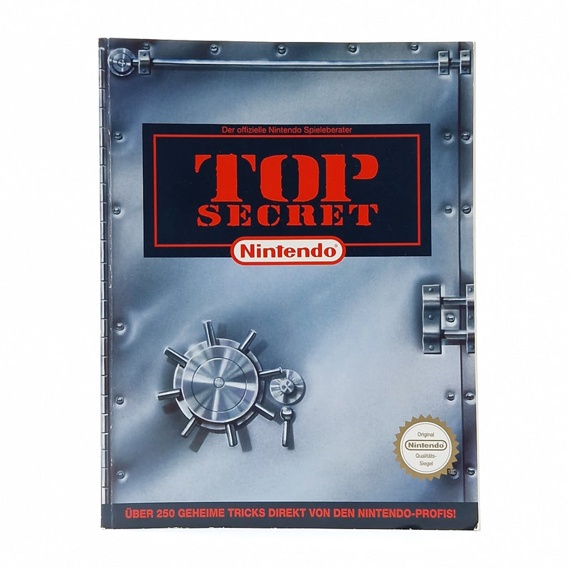 The official Nintendo game advisor - TOP SECRET - solution book SNES Game Boy