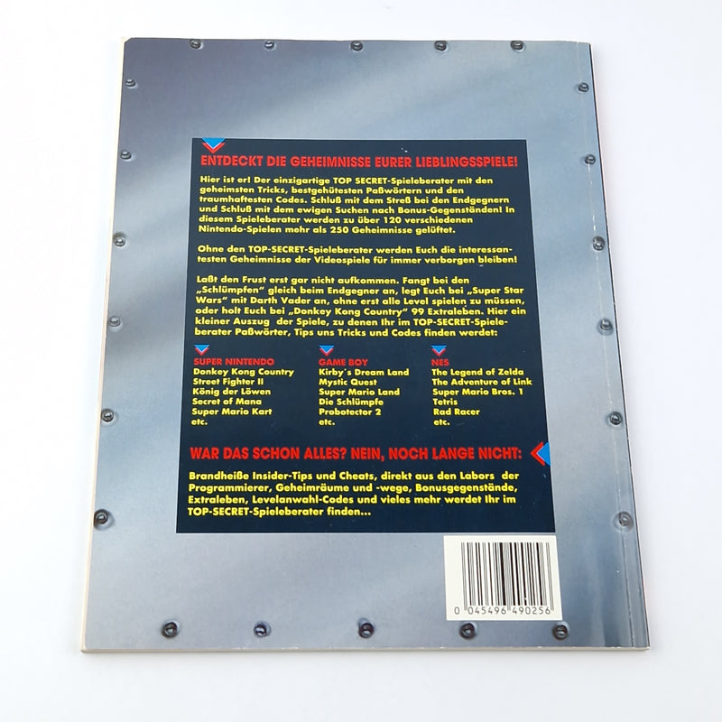The official Nintendo game advisor - TOP SECRET - solution book SNES Game Boy