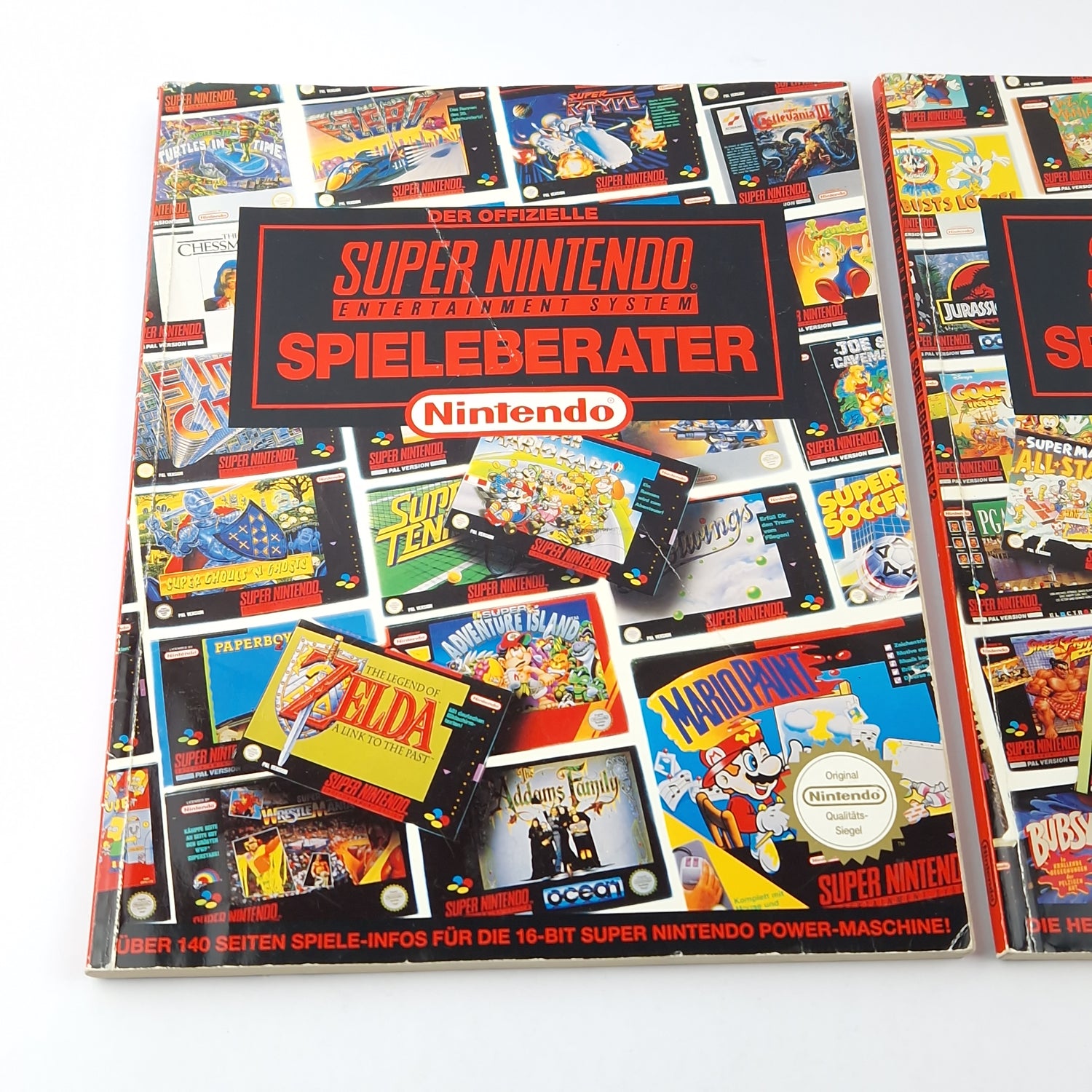 The Official Super Nintendo Games Advisor 1 & 2 - Bundle Solution Books
