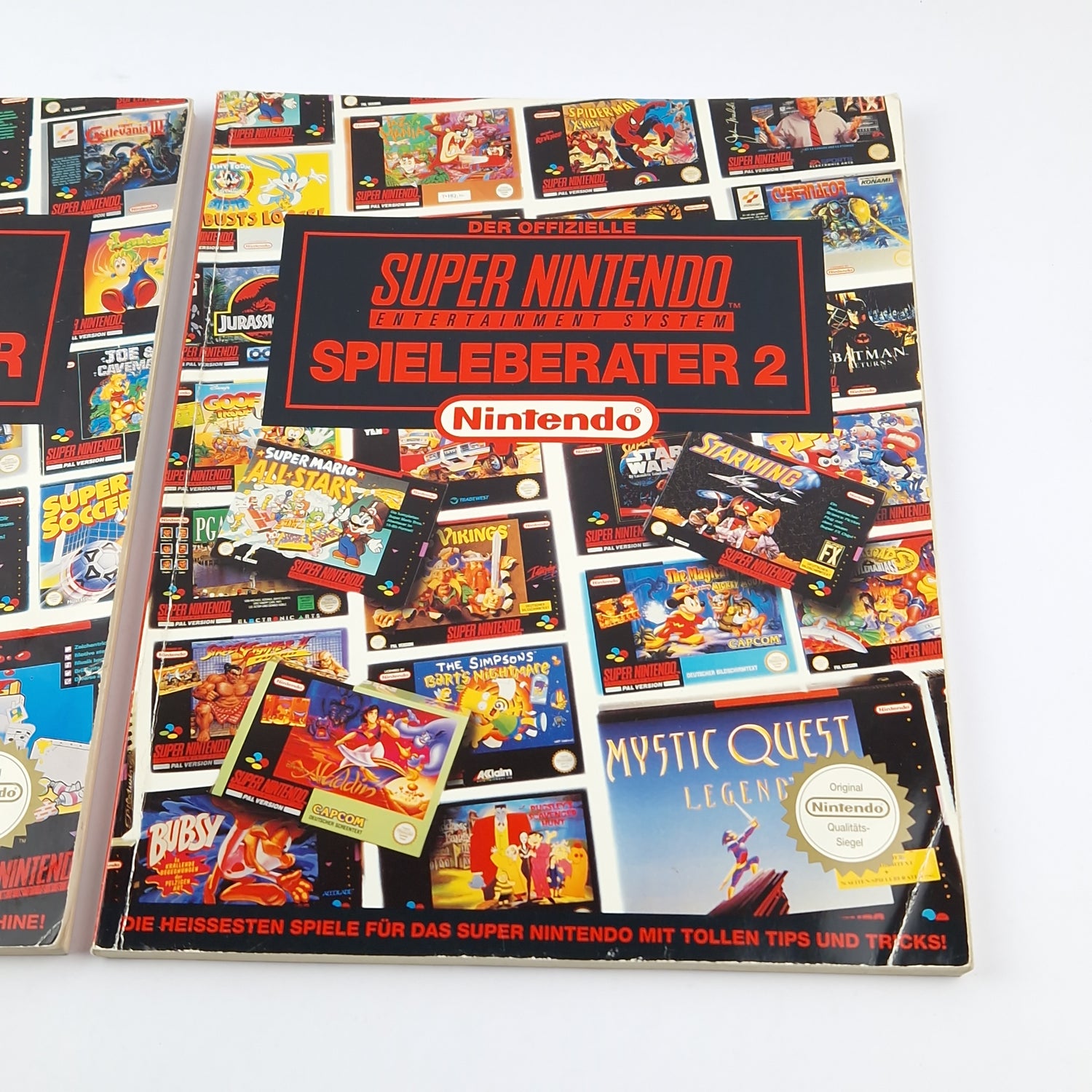 The Official Super Nintendo Games Advisor 1 & 2 - Bundle Solution Books