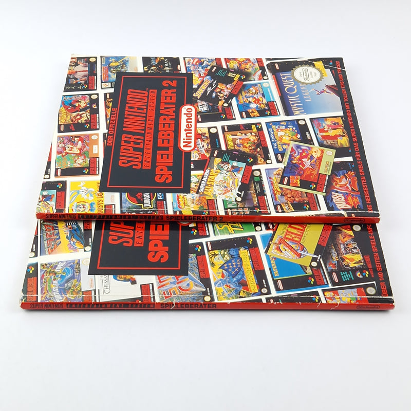 The Official Super Nintendo Games Advisor 1 &amp; 2 - Bundle Solution Books